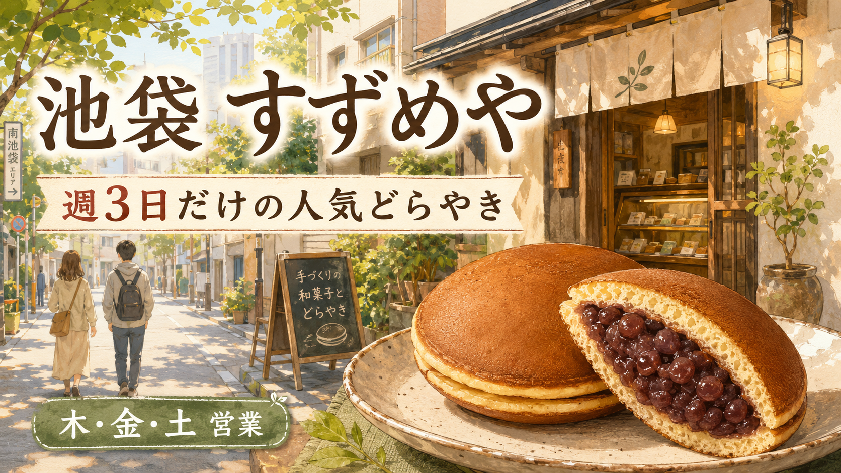 池袋「すずめや」のどらやき完全ガイド｜週3日だけ買える人気和菓子店のメニュー・価格・予約方法 - 池袋駅の写真