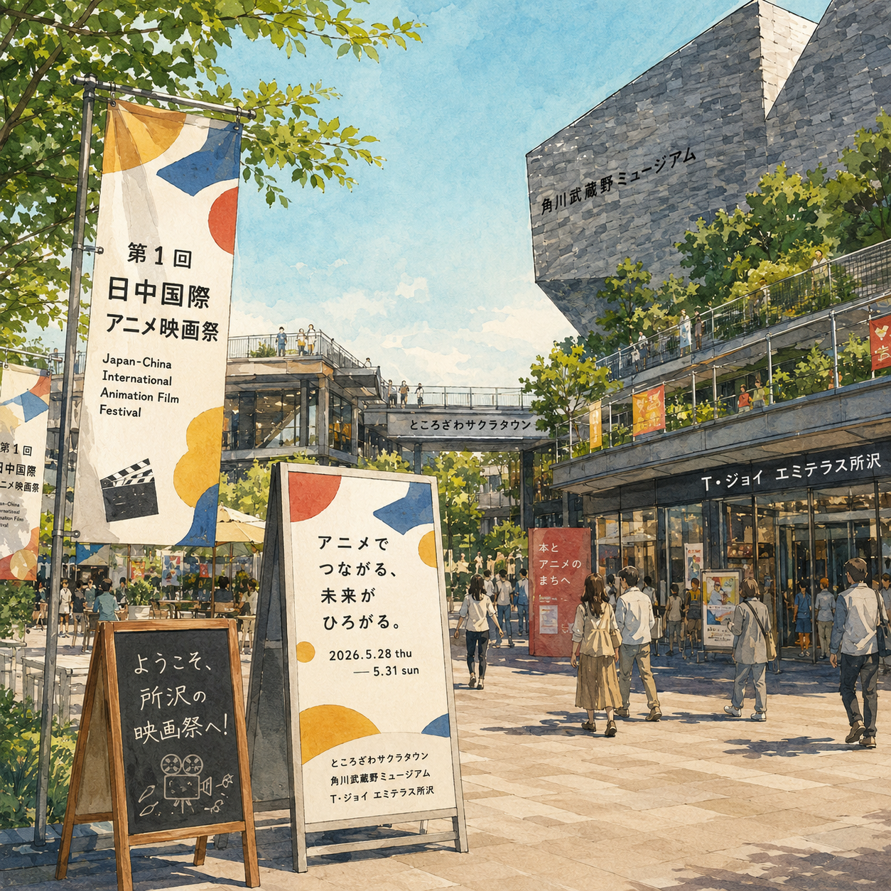 第1回 日中国際アニメ映画祭について調べてみた|所沢|エキリプ - 所沢駅の写真