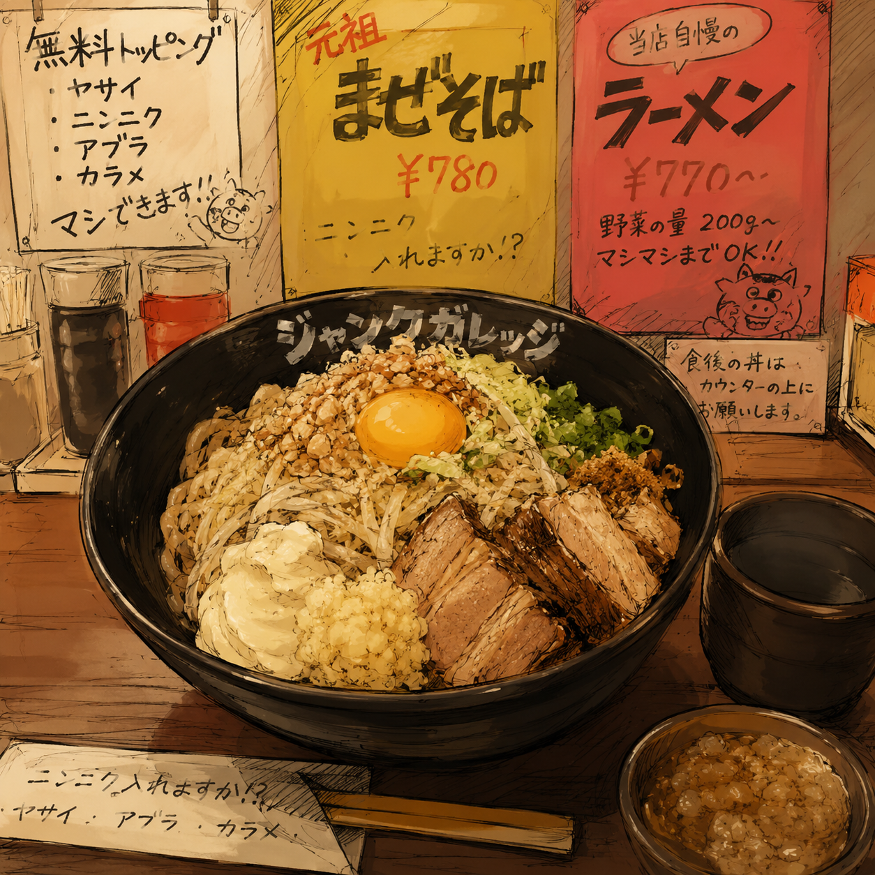 圧倒的ジャンク飯スポット！ジャンクガレッジ 新所沢店について調べてみた｜エキリプ - 新所沢駅の写真