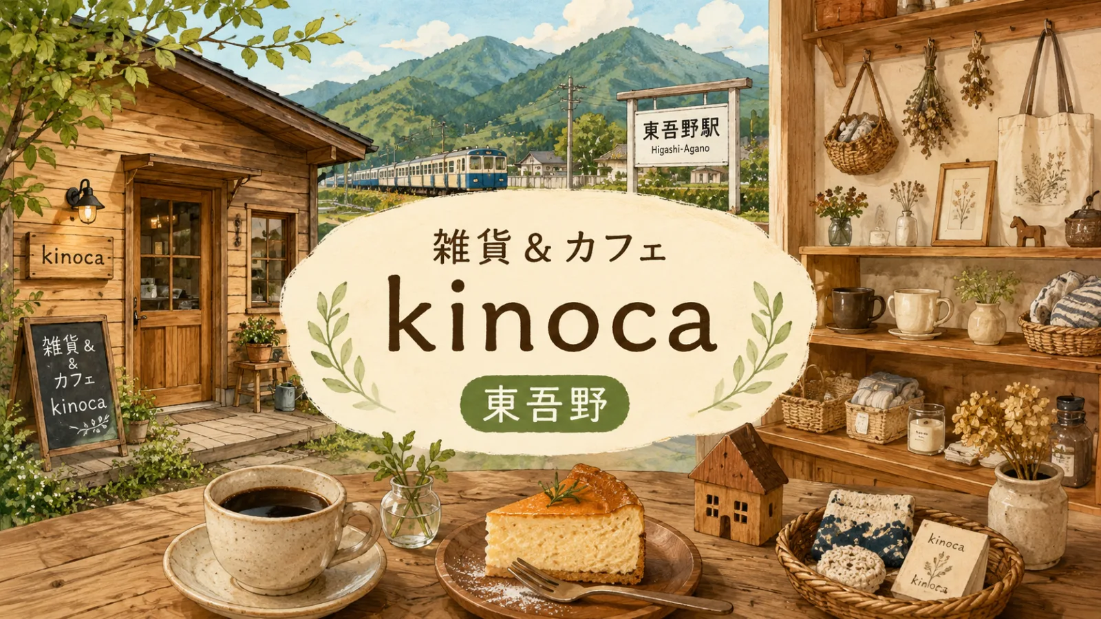 東吾野「雑貨＆カフェkinoca」完全ガイド｜西川材の雑貨・ランチ・スイーツ・アクセス情報まとめ - 東吾野駅の写真