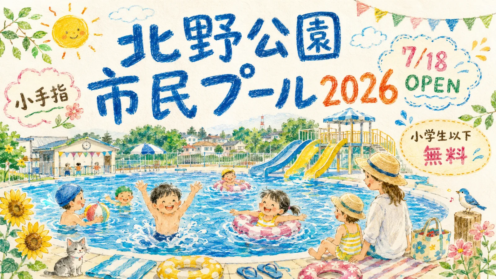 北野公園市民プール2026