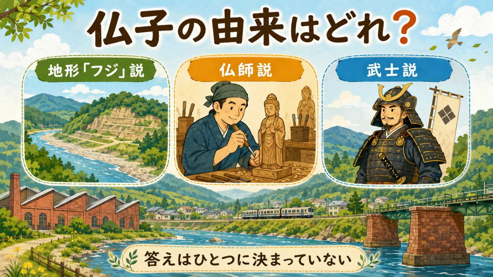「仏子」って何と読む? 仏様の子じゃない!?仏子駅名の由来3説と街の歴史を歩く - 仏子駅の写真