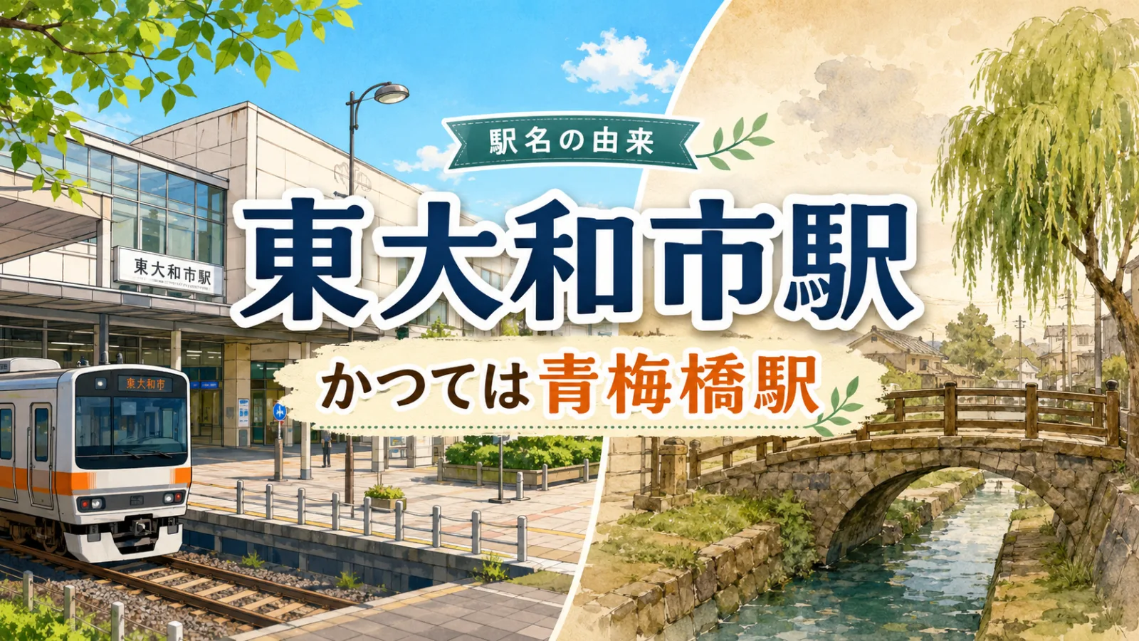 東大和市駅はなぜ昔「青梅橋駅」だった？駅名の由来と改称の歴史 - 東大和市駅の写真