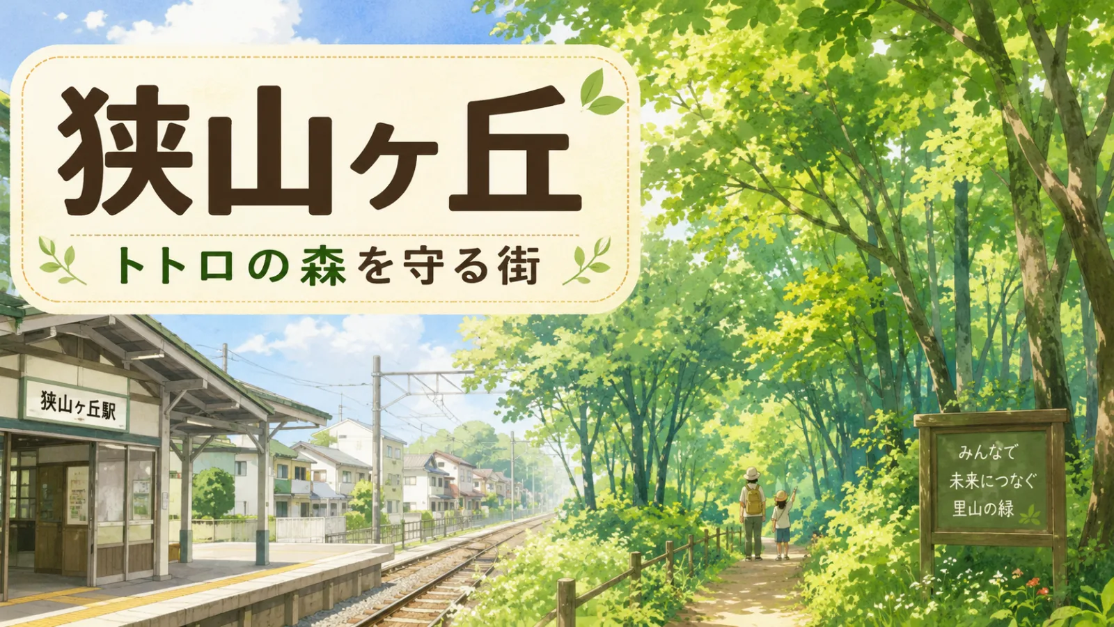 狭山ヶ丘駅は“トトロの森”の玄関口?東狭山ヶ丘に残るトラストの森をたどる - 狭山ヶ丘駅の写真