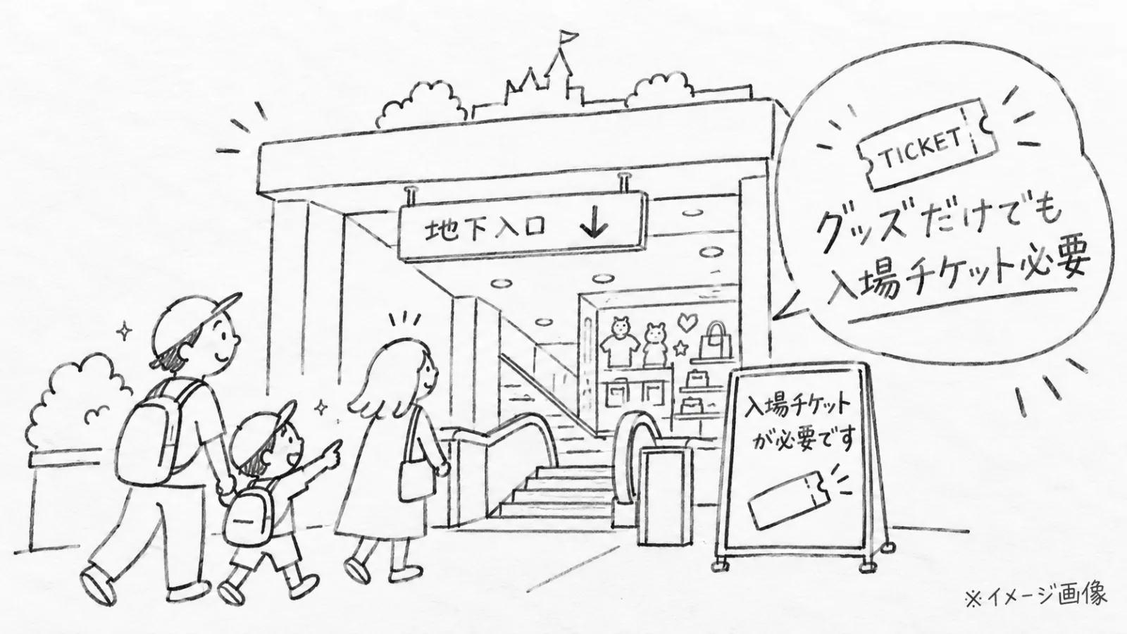 池袋「ちいかわパーク」はグッズだけ買える?入場料・限定商品・ちいかわらんどとの違いを解説 - 池袋駅の写真