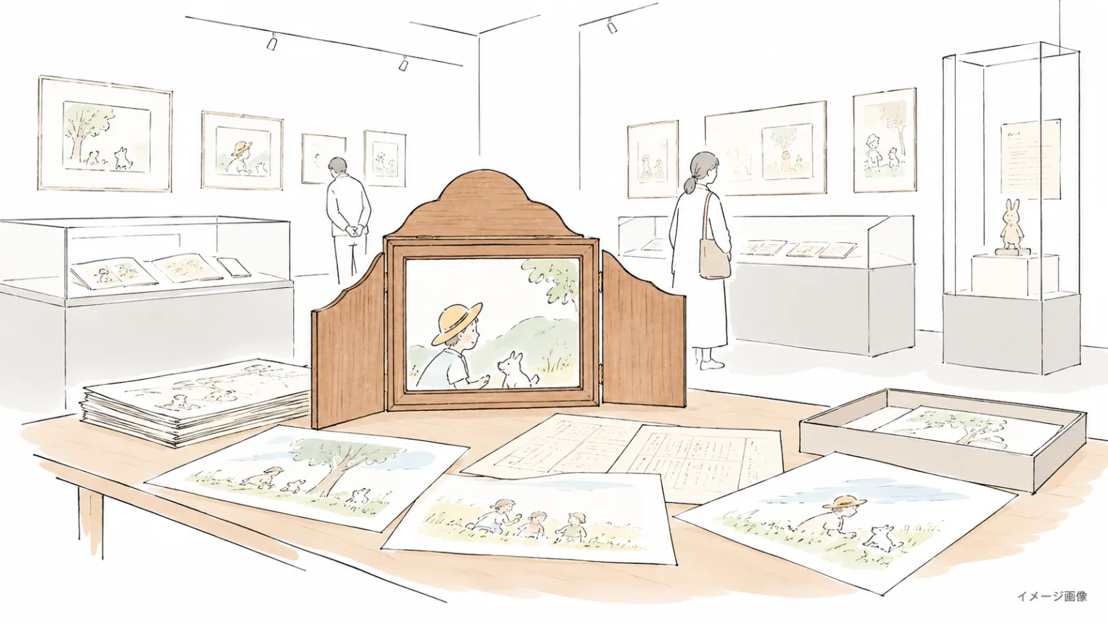 池袋に紙芝居の制作会社があった！無料企画展「Made in としまの紙芝居」2026｜12月20日まで - 池袋駅の写真