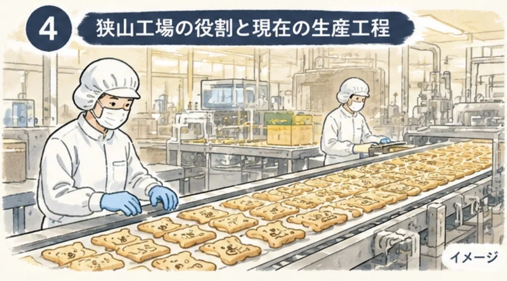 「コアラのマーチ」は埼玉・狭山で作られていた！誕生秘話と絵柄の秘密、ロッテ工場の裏側 - 狭山市駅の写真