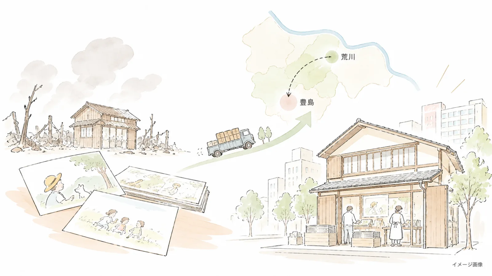 池袋に紙芝居の制作会社があった！無料企画展「Made in としまの紙芝居」2026｜12月20日まで - 池袋駅の写真