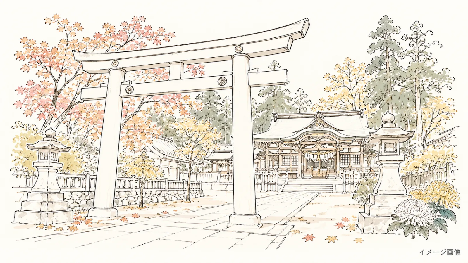 高麗神社「菊花展」2026｜11月1日〜10日開催！重要文化財を彩る菊を無料観賞 - 高麗駅の写真