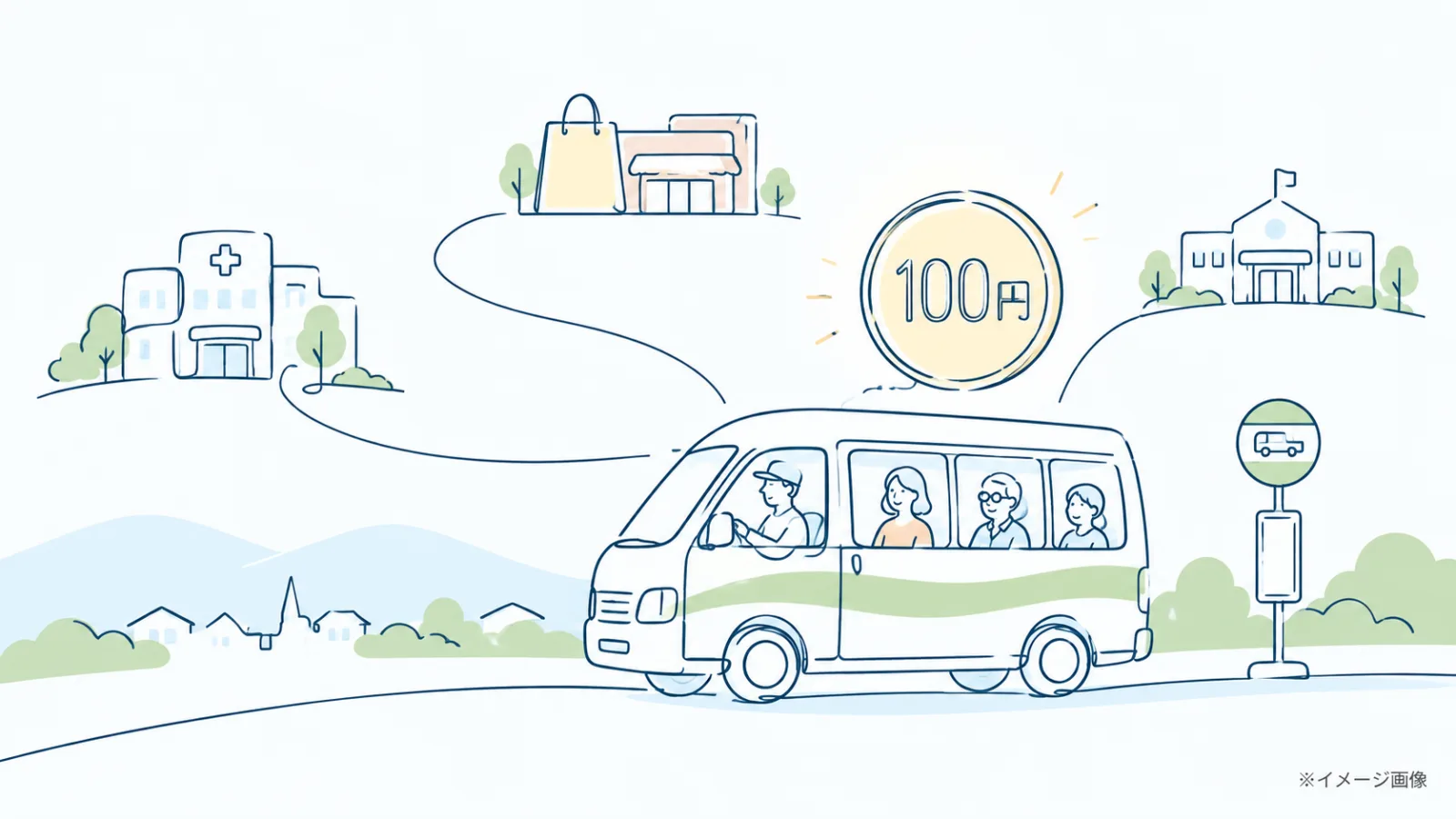 入間市「てぃーワゴン」は1回100円！2026年4月のルート変更・時刻表・乗り方・回数券を解説 - 入間市駅の写真