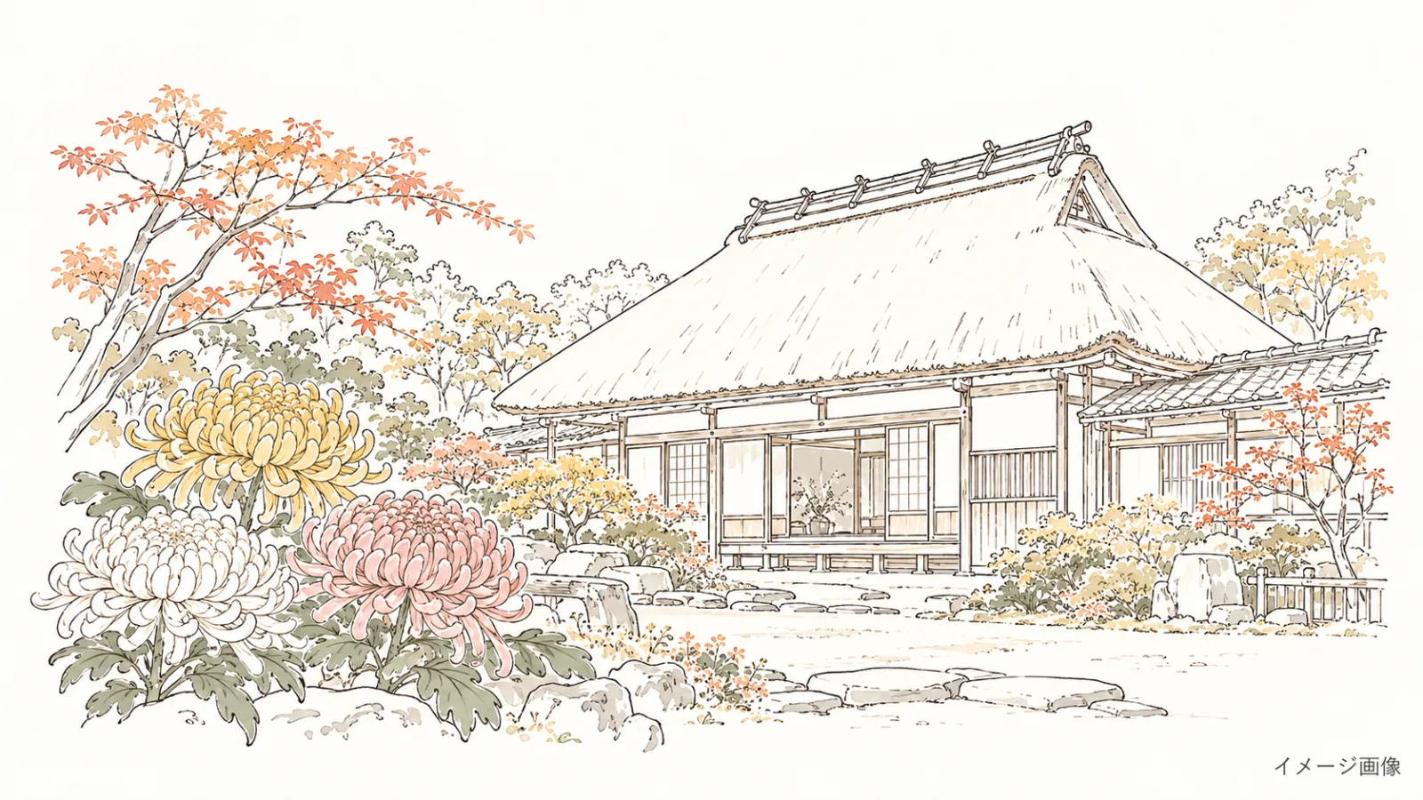 高麗神社「菊花展」2026｜11月1日〜10日開催！重要文化財を彩る菊を無料観賞 - 高麗駅の写真
