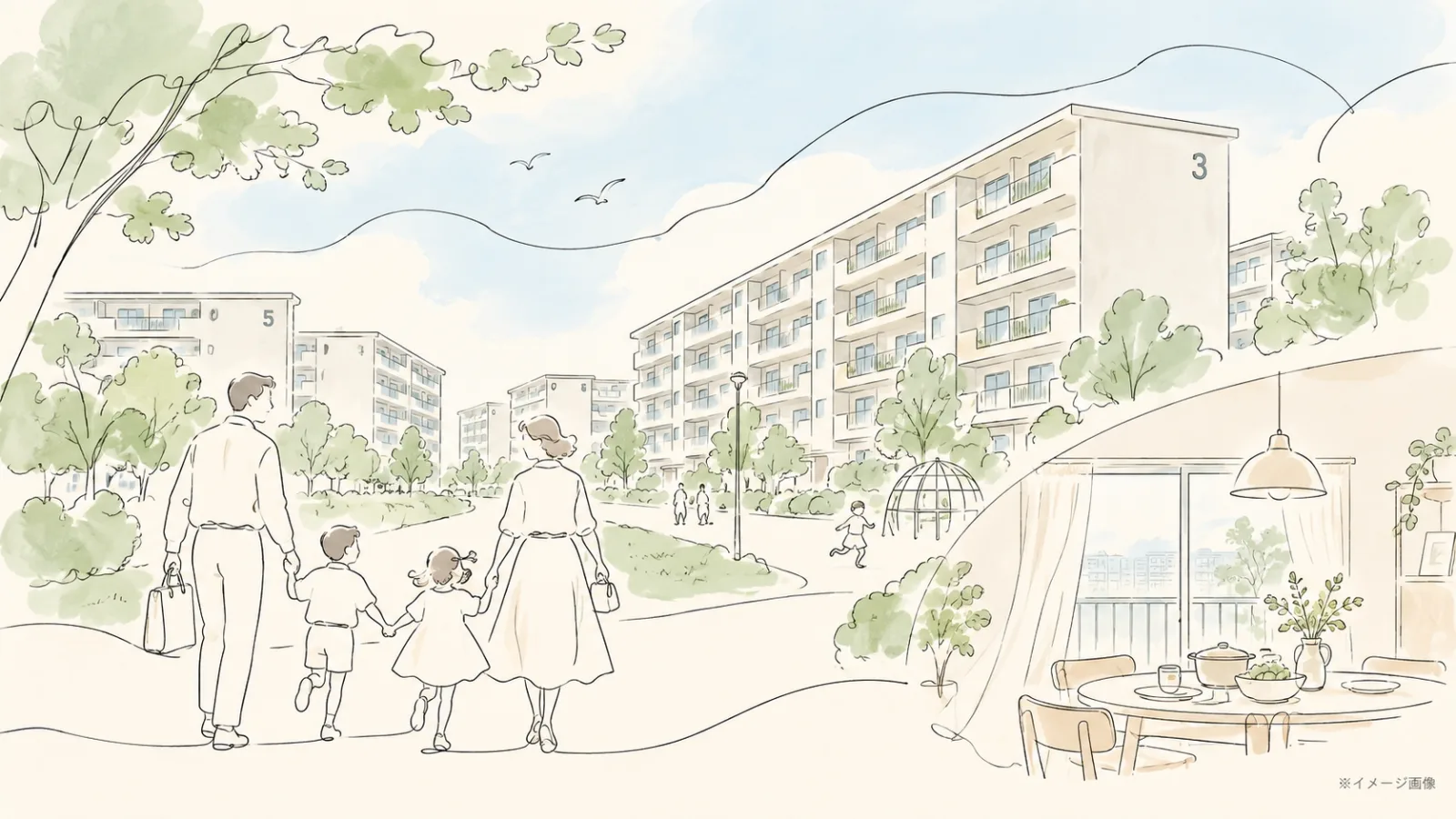 ひばりが丘団地はなぜ昭和の憧れだった?皇太子ご夫妻も訪れた巨大団地と「ひばりテラス118」再生の秘密 - ひばりヶ丘駅の写真