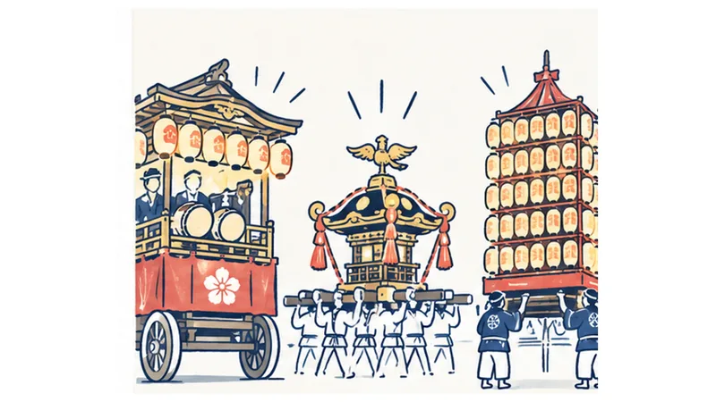 入間万燈まつり「ひっかわせ」とは?山車が向き合う理由とお囃子の違いを解説 - 入間市駅の写真