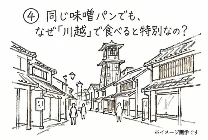 川越の街並み