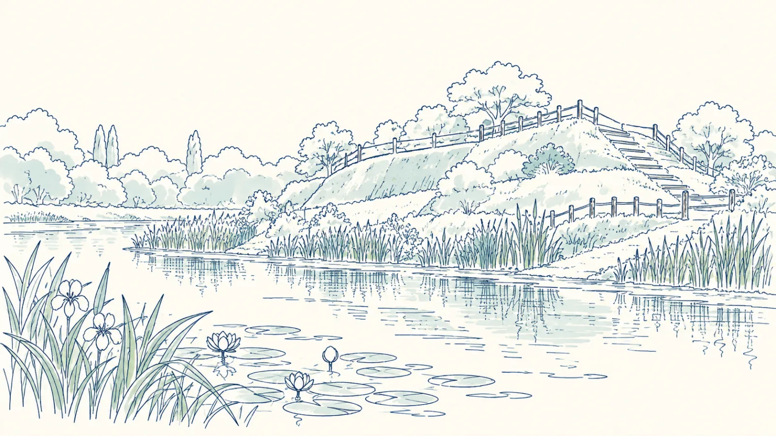 三宝寺池はなぜ国の天然記念物？東京に残る氷河期の植物と石神井城跡の謎 - 石神井公園駅の写真