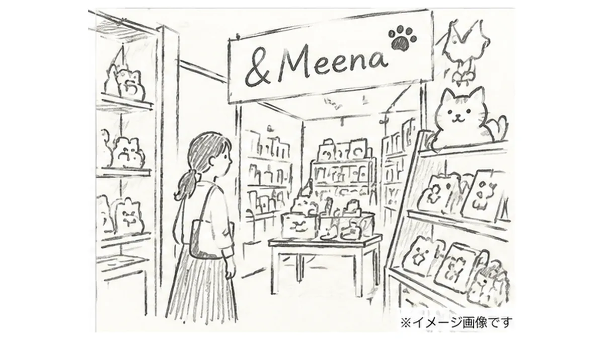 書店内のアンドミーナ