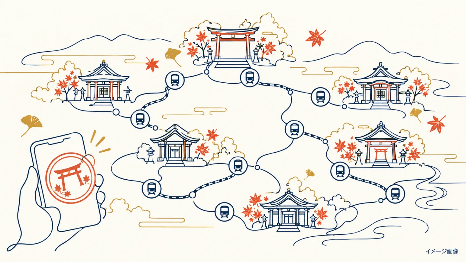 【2026】開運六社めぐり開催！所沢・川越など神社6社と鉄道10駅を巡る｜御朱印・参加方法・特典情報 - 所沢駅ほか1駅の写真