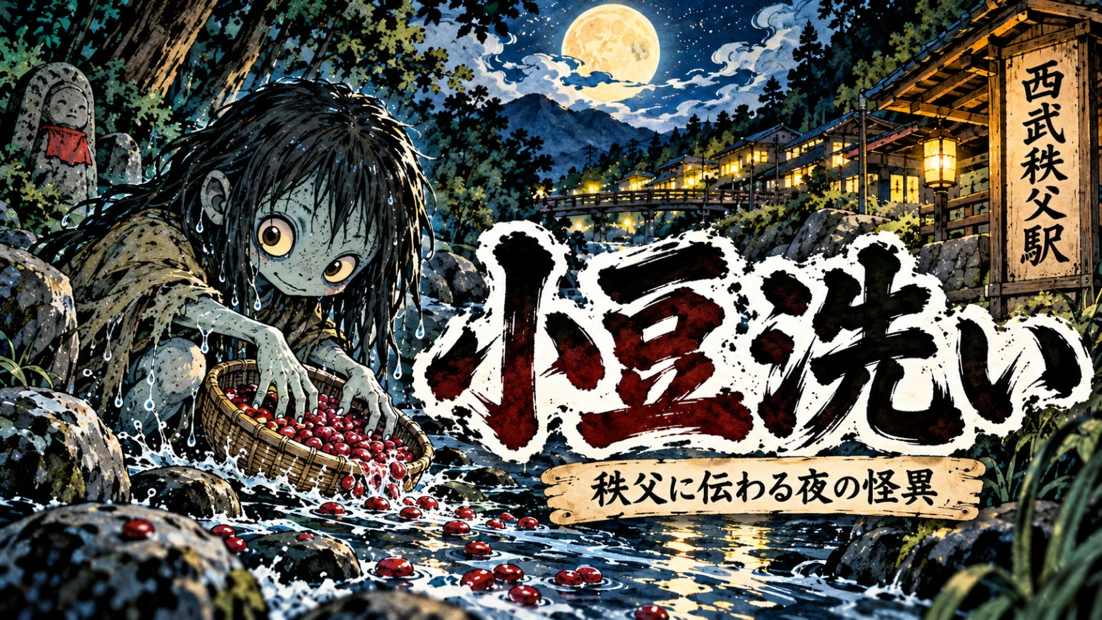 河童に小豆洗い、オサキ狐まで！西武線沿線に潜む妖怪伝説4選｜所沢・秩父の怪異をたどる - 西武秩父駅の写真