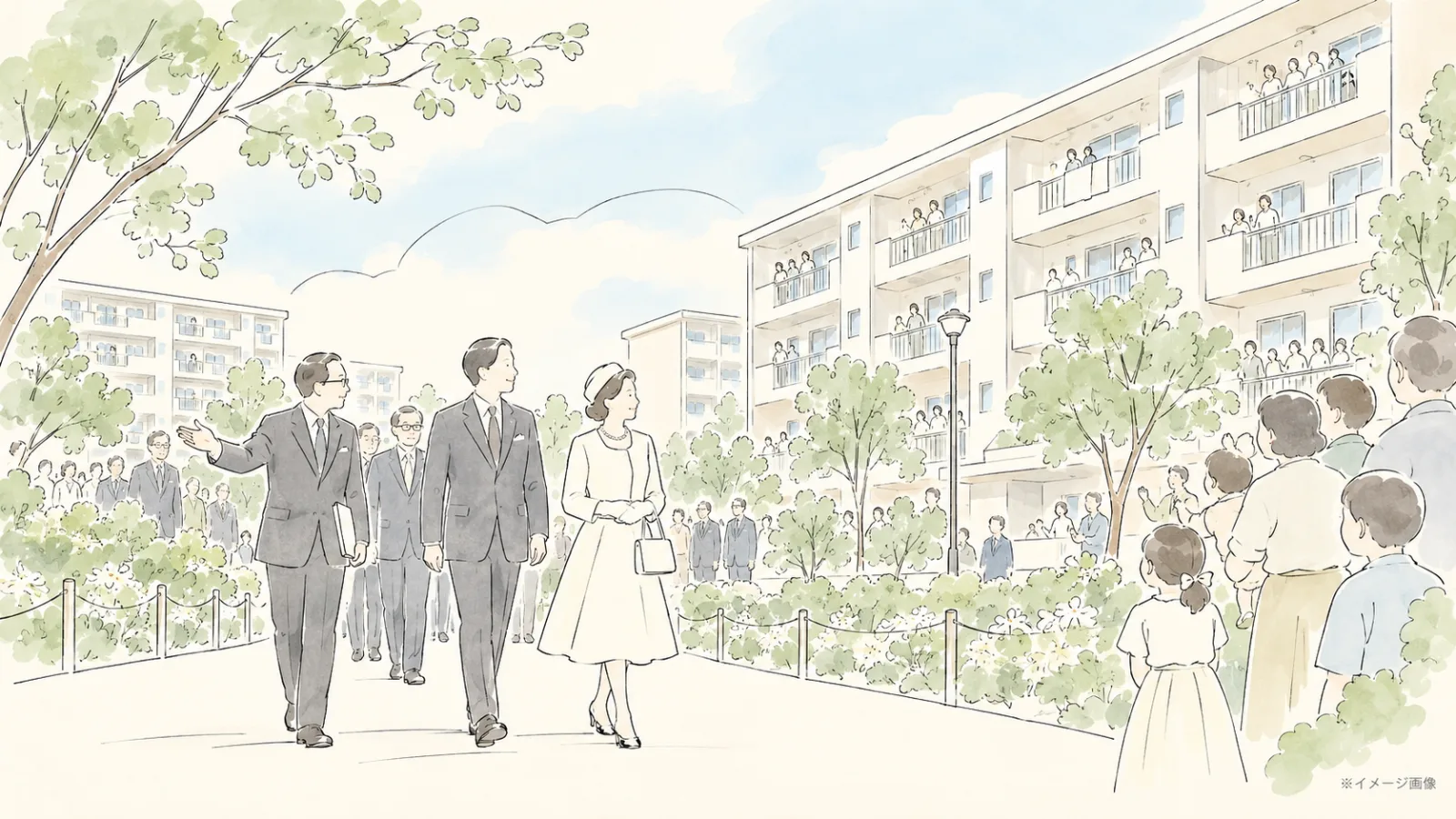 ひばりが丘団地はなぜ昭和の憧れだった?皇太子ご夫妻も訪れた巨大団地と「ひばりテラス118」再生の秘密 - ひばりヶ丘駅の写真