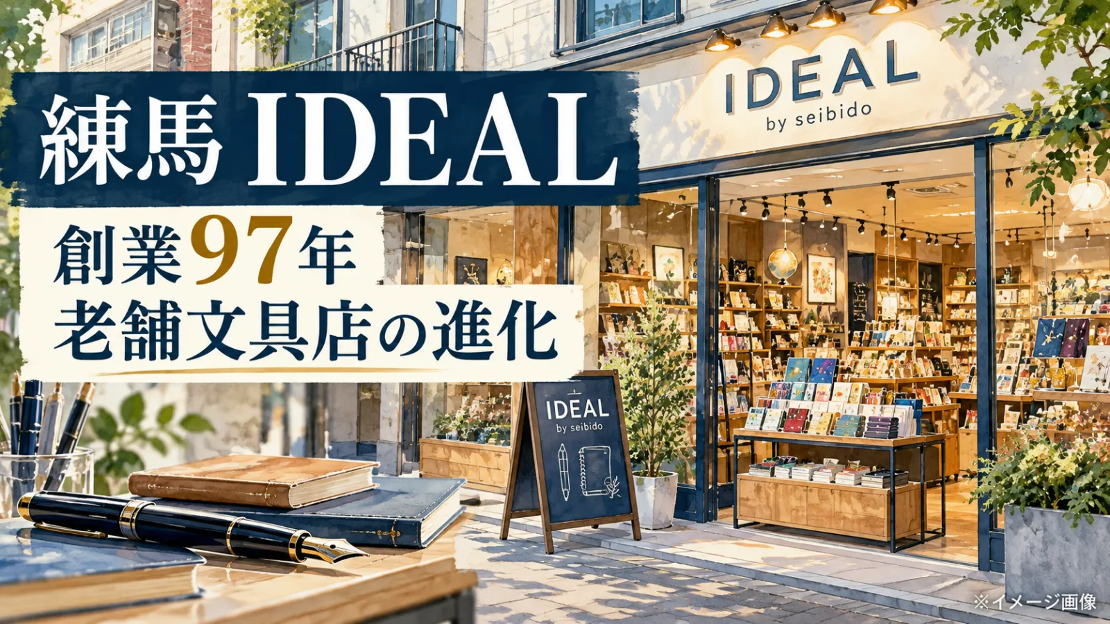 練馬IDEAL｜老舗文具店の意外な進化