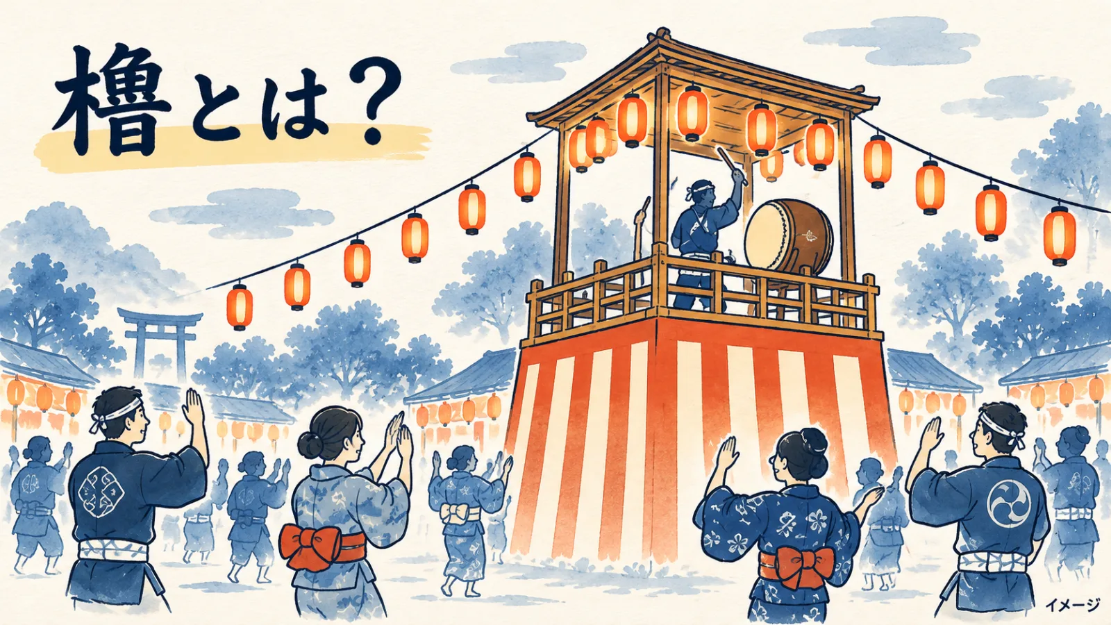 【入間万燈まつり】山車・神輿・屋台・櫓の違いとは？見分け方と役割を図解で解説 - 入間市駅の写真